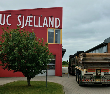 Levring af overskudstræ til teknisk skole